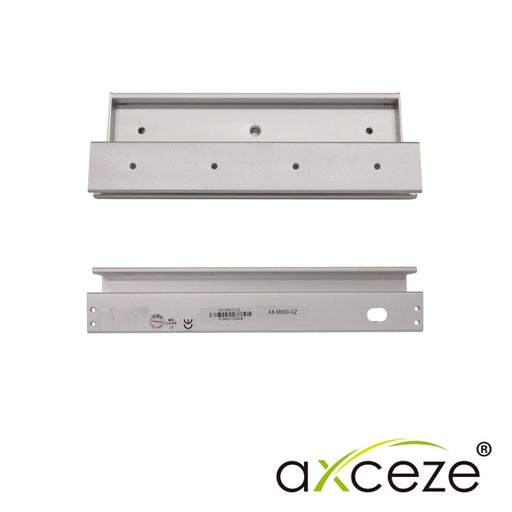 BRACKET TIPO GZ AXCEZE AX-M620-GZ PARA PUERTA Y MARCO DE CRISTAL COMPATIBLE CON LA SERIE DE ELECTROIMANES M620-Cerraduras-AXCEZE-AX-M620-GZ-Bsai Seguridad & Controles