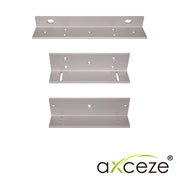 BRACKET TIPO ZL MODELO AX-M620ZL COMPATIBLE CON LA SERIE DE ELECTROIMANES M620-Cerraduras-AXCEZE-Bsai Seguridad & Controles