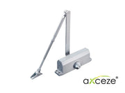 BRAZO CERRADOR DE PUERTAS AX-DOORC80 MARCA AXCEZE PUEDE CERRAR UNA PUERTA DE HASTA 80 KG INSTALACIÓN EN INTERIORES FÁCIL INSTALACIÓN-Cierrapuertas-AXCEZE-Bsai Seguridad & Controles