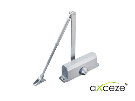 BRAZO CERRADOR DE PUERTAS AX-DOORC80 MARCA AXCEZE PUEDE CERRAR UNA PUERTA DE HASTA 80 KG INSTALACIÓN EN INTERIORES FÁCIL INSTALACIÓN-Cierrapuertas-AXCEZE-AX-DOORC80-Bsai Seguridad & Controles