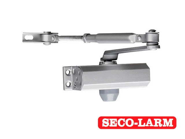 BRAZO CIERRAPUERTAS 45KG 100LB SD-C121-S SECO-LARM IDEAL PARA PUERTAS DE HASTA 42 PULGADAS (107CM) USO EN INTERIOR-Cierrapuertas-SECO-LARM-Bsai Seguridad & Controles