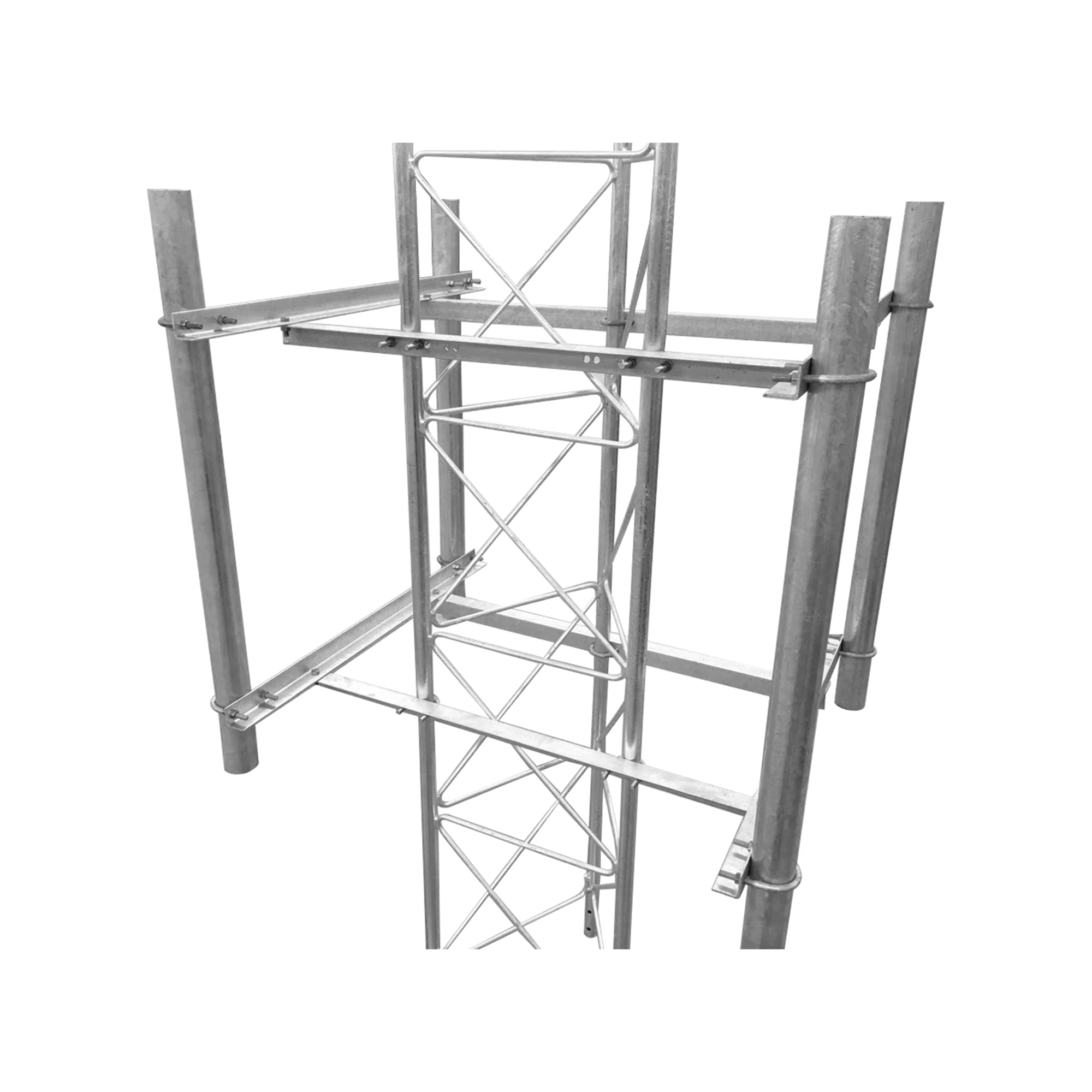 BRAZO LATERAL DE 4 SECTORES RECOMENDADO PARA ANTENAS SECTORIALES CON ANGULO DE APERTURA DE 90° (O SIMILAR).-Torres y Mástiles-SYSCOM TOWERS-Bsai Seguridad & Controles