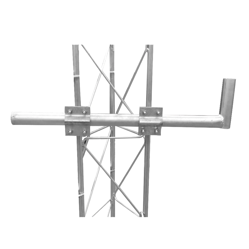 BRAZO PARA TORRE ARRIOSTRADA TIPO BASTÓN. INMERSIÓN EN CALIENTE-Accesorios para Torres Arriostradas-SYSCOM TOWERS-Bsai Seguridad & Controles
