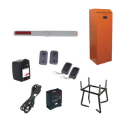 KIT COMPLETO BARRERA IZQUIERDA XB ANARANJADA / BRAZO TELESCÓPICO 3.6 ~ 5.5 M-Barreras Vehiculares-ACCESSPRO-Bsai Seguridad & Controles