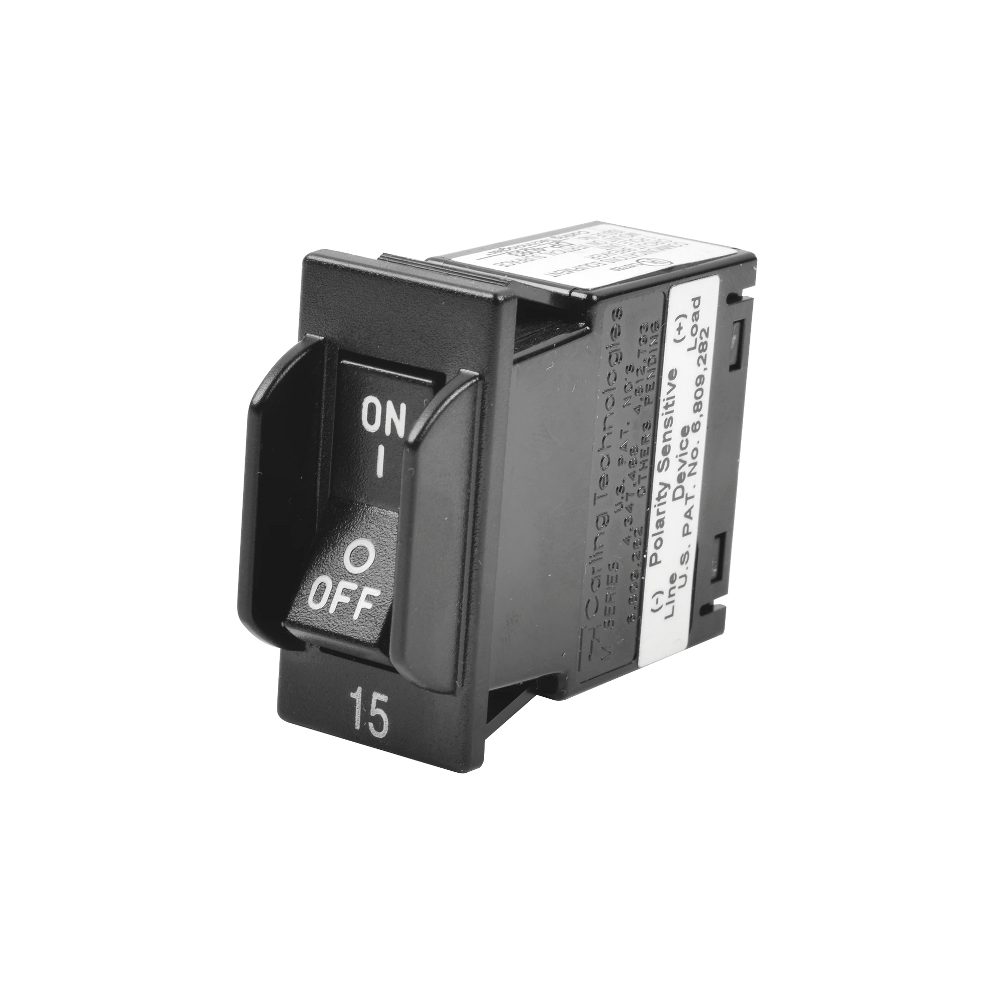 INTERRUPTOR/ BREAKER MAGNÉTICO-HIDRÁULICO DE 15 AMPERES-Energia-ICT-Bsai Seguridad & Controles