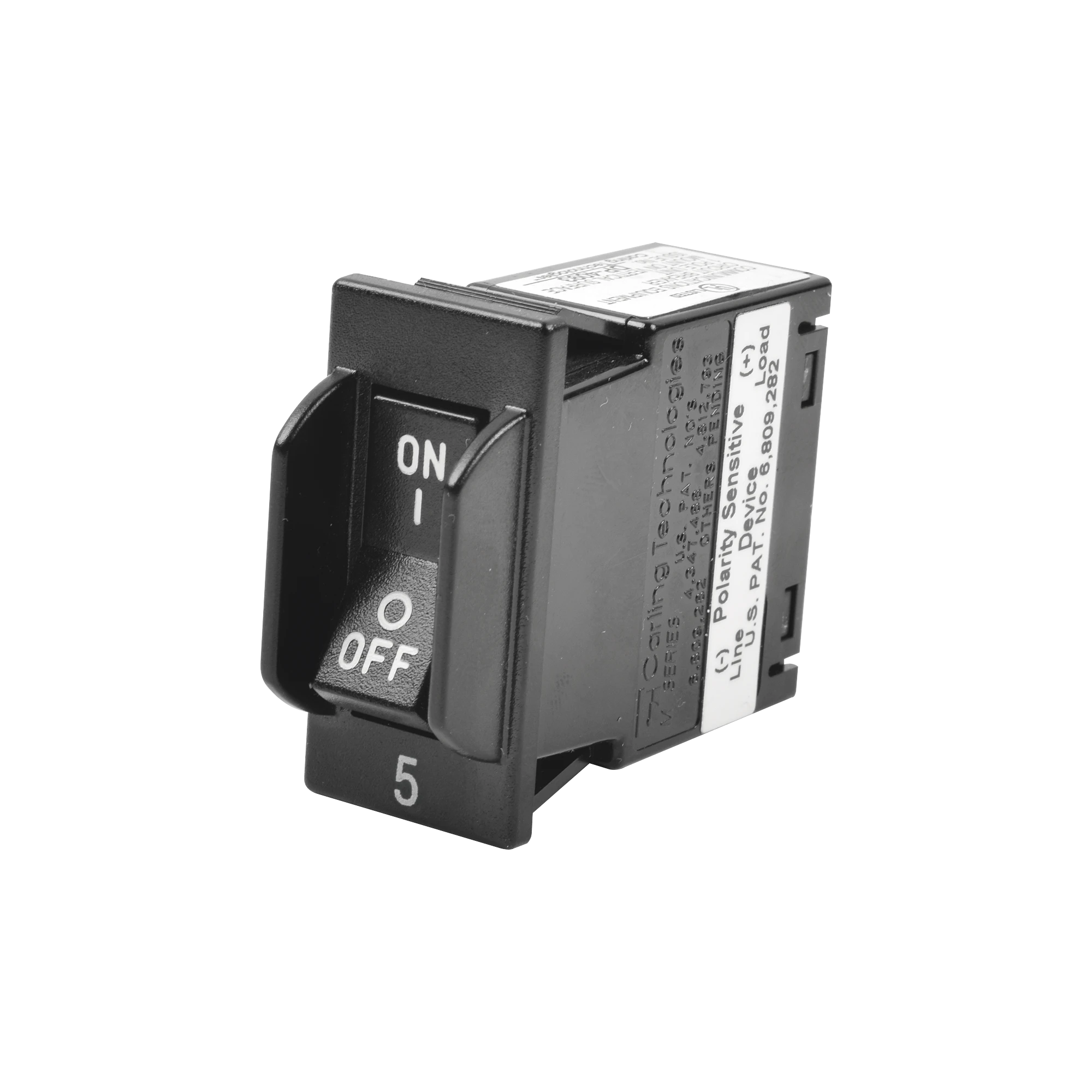 INTERRUPTOR/ BREAKER MAGNÉTICO-HIDRÁULICO DE 5 AMPERES-Energia-ICT-Bsai Seguridad & Controles