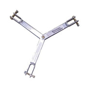 BRIDA PARA SUJECIÓN DE RETENIDA COMPATIBLE CON TRAMOS STZ45G, GALVANIZADO POR INMERSIÓN EN CALIENTE.-SYSCOM TOWERS-SJB-45G-Bsai Seguridad & Controles