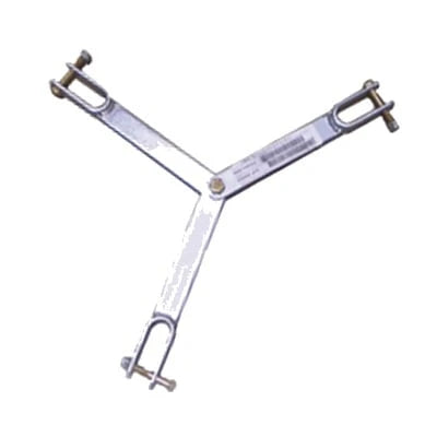 BRIDA PARA SUJECIÓN DE RETENIDA COMPATIBLE CON TRAMOS STZ45G, GALVANIZADO POR INMERSIÓN EN CALIENTE.-SYSCOM TOWERS-SJB-45G-Bsai Seguridad & Controles