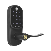 CERRADURA AUTÓNOMA YRL226 CON TECLADO TÁCTIL Y MANIJA /SMARPHONE CONTROL OPCIONAL/ BRONCE ANTIGUO-Automatizacion - Casa Inteligente-YALE-ASSA ABLOY-Bsai Seguridad & Controles