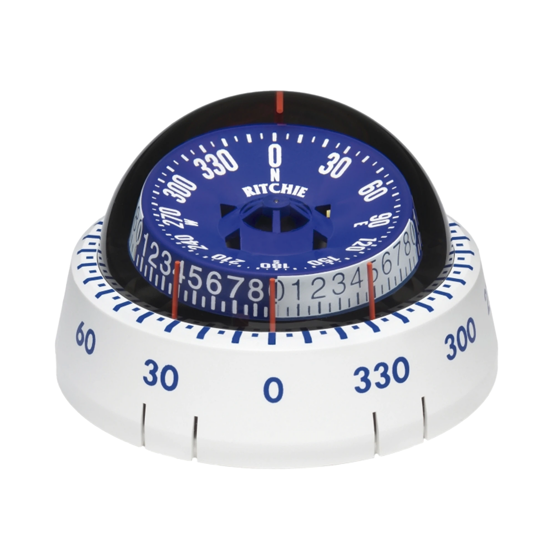 BRÚJULA DE NAVEGACIÓN SERIE TÁCTICA EN COLOR BLANCO-Soluciones Marinas-RITCHIE-Bsai Seguridad & Controles