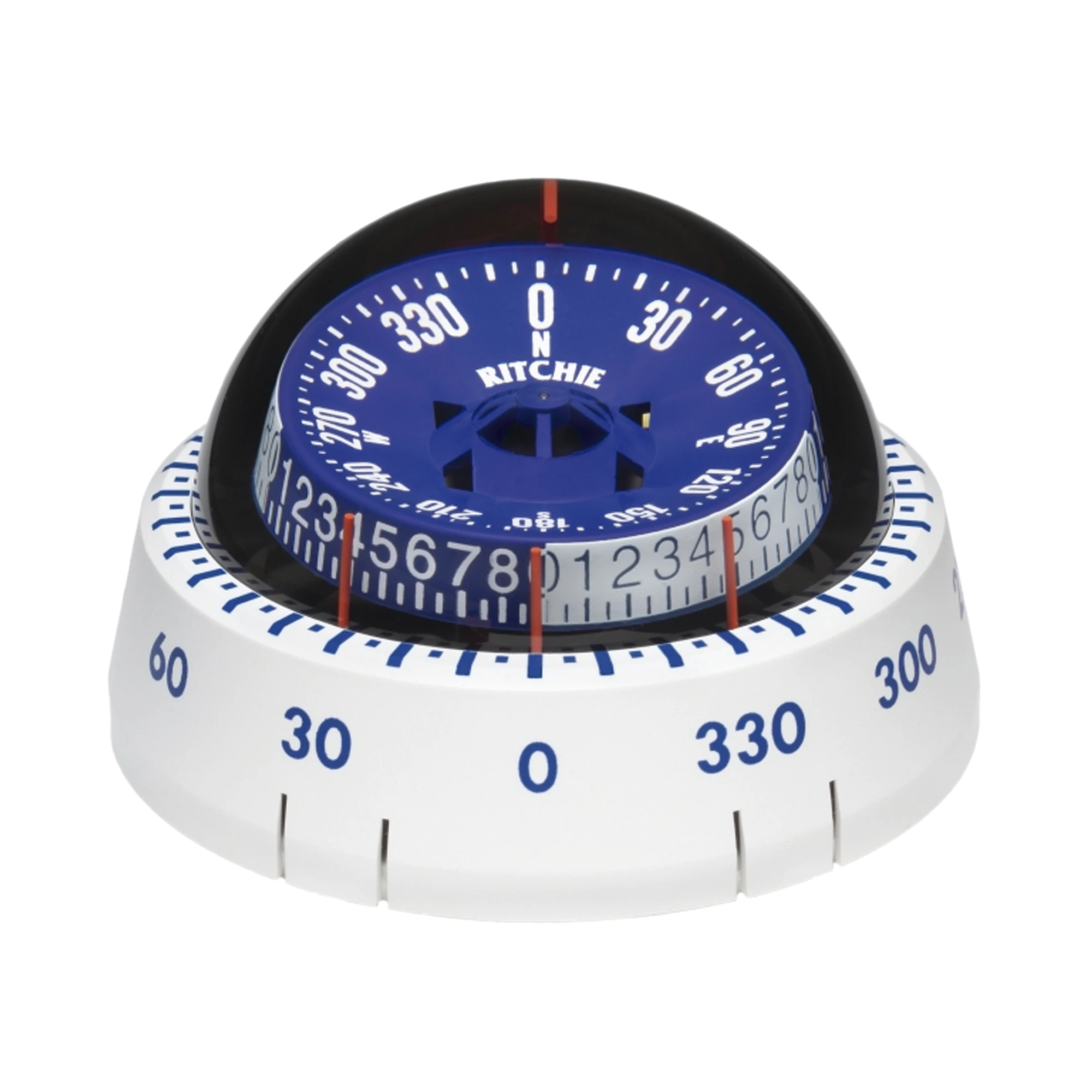 BRÚJULA DE NAVEGACIÓN SERIE TÁCTICA EN COLOR BLANCO-Soluciones Marinas-RITCHIE-Bsai Seguridad & Controles