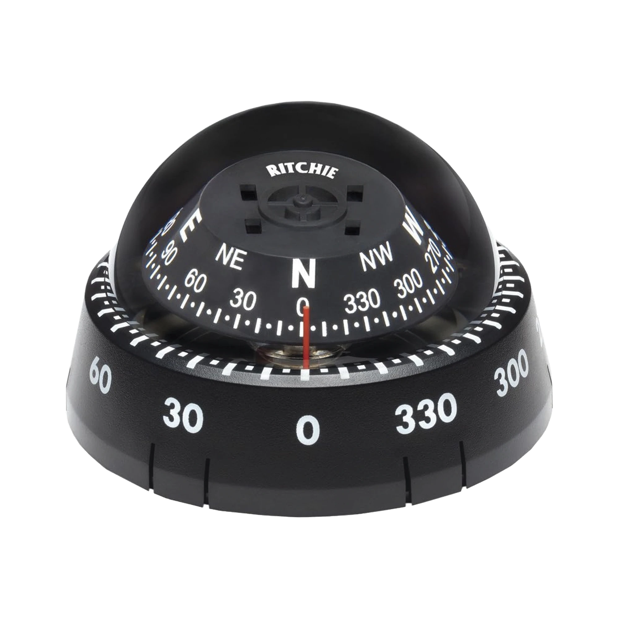 BRÚJULA PARA KAYAK EN COLOR NEGRO-Soluciones Marinas-RITCHIE-Bsai Seguridad & Controles