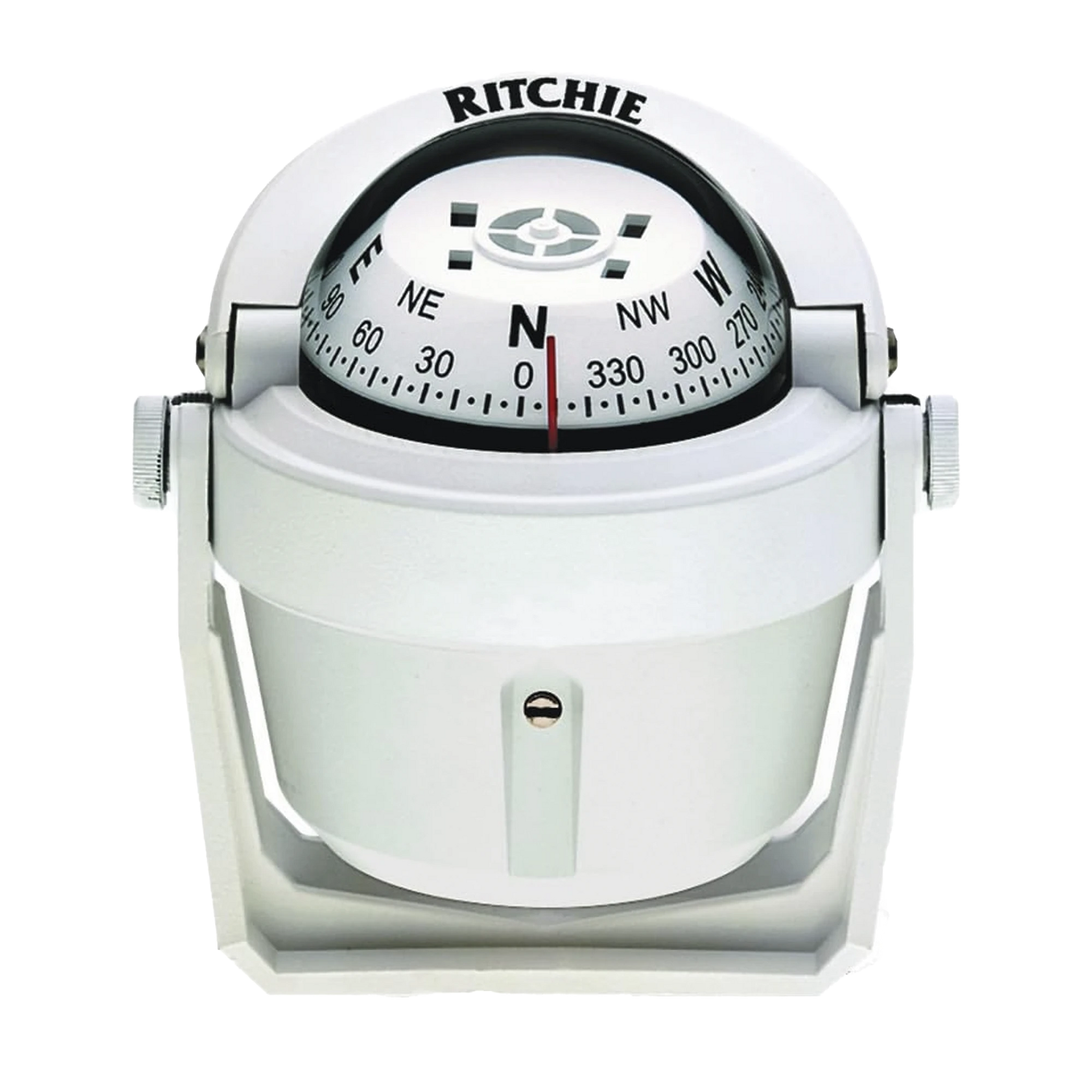 BRÚJULA SERIE EXPLORER EN COLOR BLANCO, CON ILUMINACIÓN NOCTURNA COLOR VERDE.-Soluciones Marinas-RITCHIE-Bsai Seguridad & Controles
