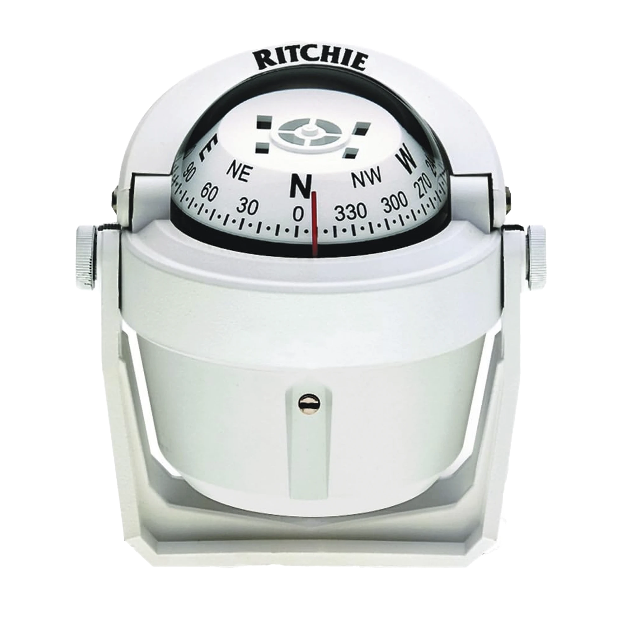 BRÚJULA SERIE EXPLORER EN COLOR BLANCO, CON ILUMINACIÓN NOCTURNA COLOR VERDE.-Soluciones Marinas-RITCHIE-Bsai Seguridad & Controles