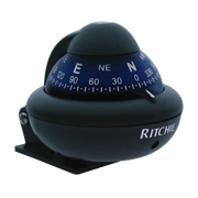 BRÚJULA SERIE EXPLORER EN COLOR GRIS, CON ILUMINACIÓN NOCTURNA COLOR VERDE.-Soluciones Marinas-RITCHIE-Bsai Seguridad & Controles