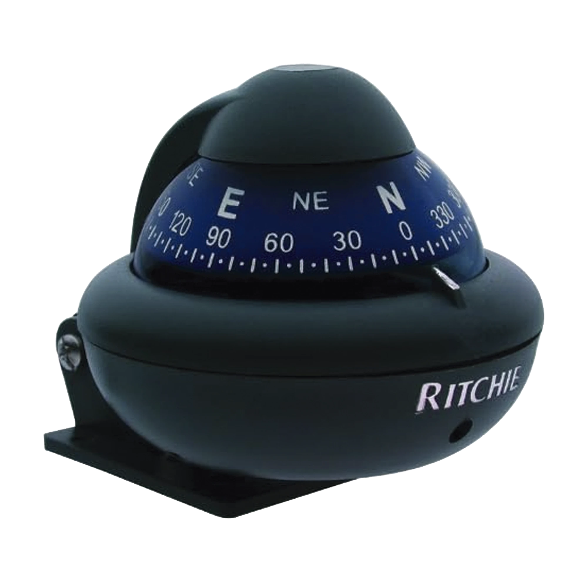 BRÚJULA SERIE EXPLORER EN COLOR GRIS, CON ILUMINACIÓN NOCTURNA COLOR VERDE.-Soluciones Marinas-RITCHIE-Bsai Seguridad & Controles
