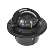 BRÚJULA SERIE EXPLORER EN COLOR NEGRO, CON ILUMINACIÓN NOCTURNA COLOR VERDE.-Soluciones Marinas-RITCHIE-Bsai Seguridad & Controles