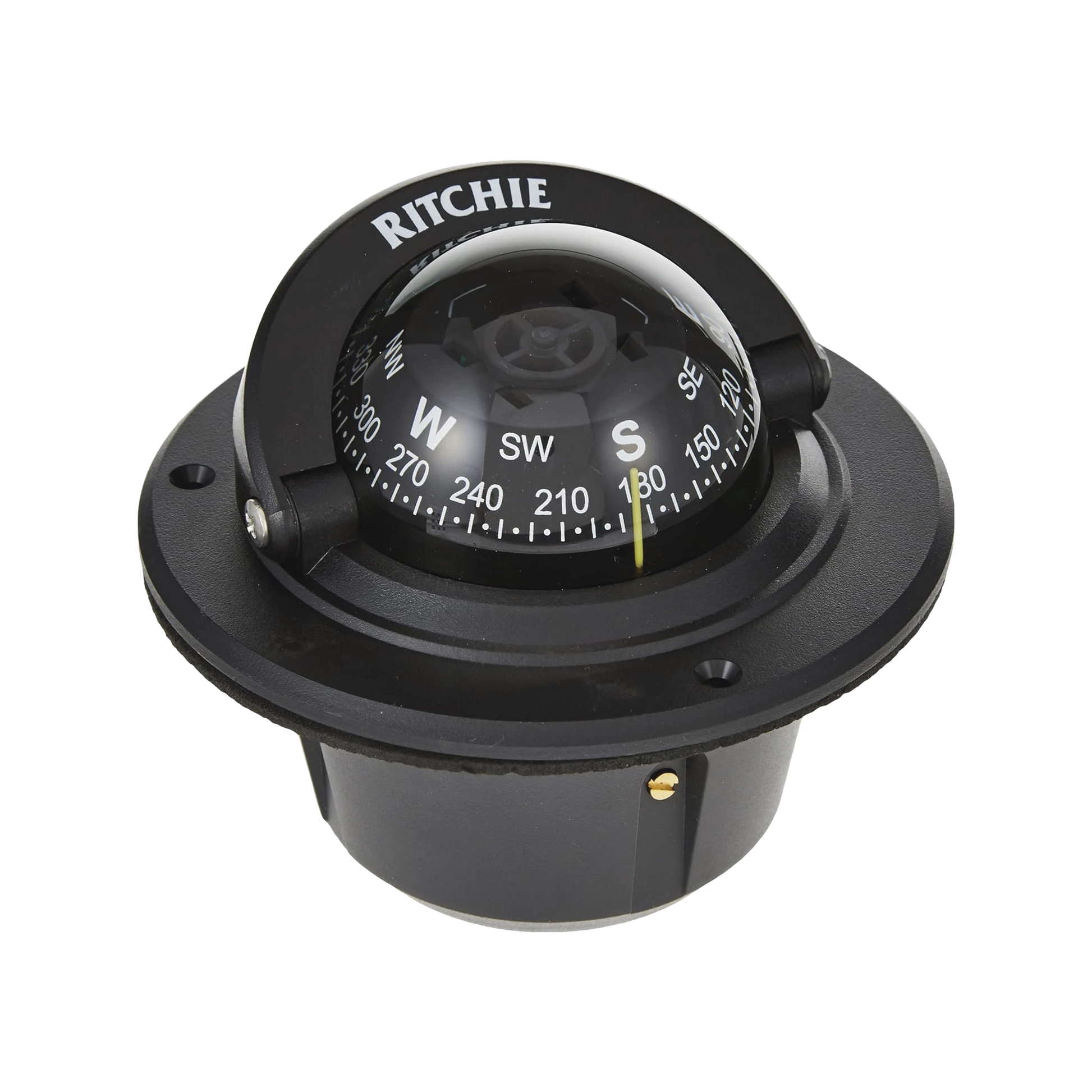 BRÚJULA SERIE EXPLORER EN COLOR NEGRO, CON ILUMINACIÓN NOCTURNA COLOR VERDE.-Soluciones Marinas-RITCHIE-Bsai Seguridad & Controles