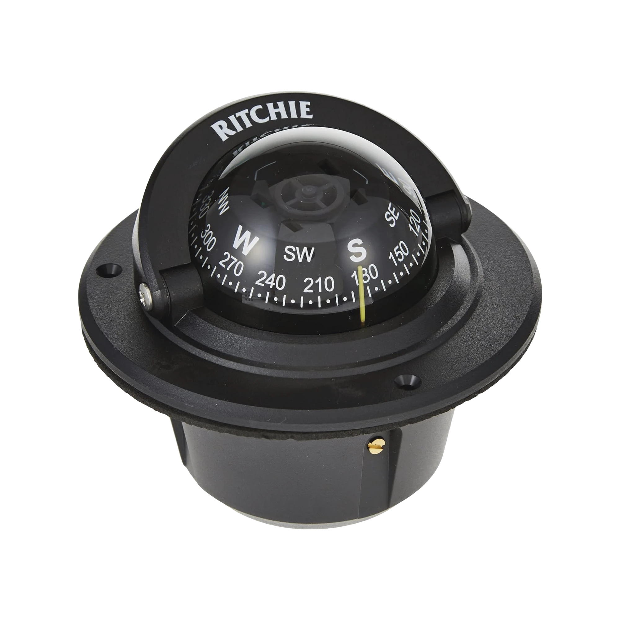 BRÚJULA SERIE EXPLORER EN COLOR NEGRO, CON ILUMINACIÓN NOCTURNA COLOR VERDE.-Soluciones Marinas-RITCHIE-Bsai Seguridad & Controles