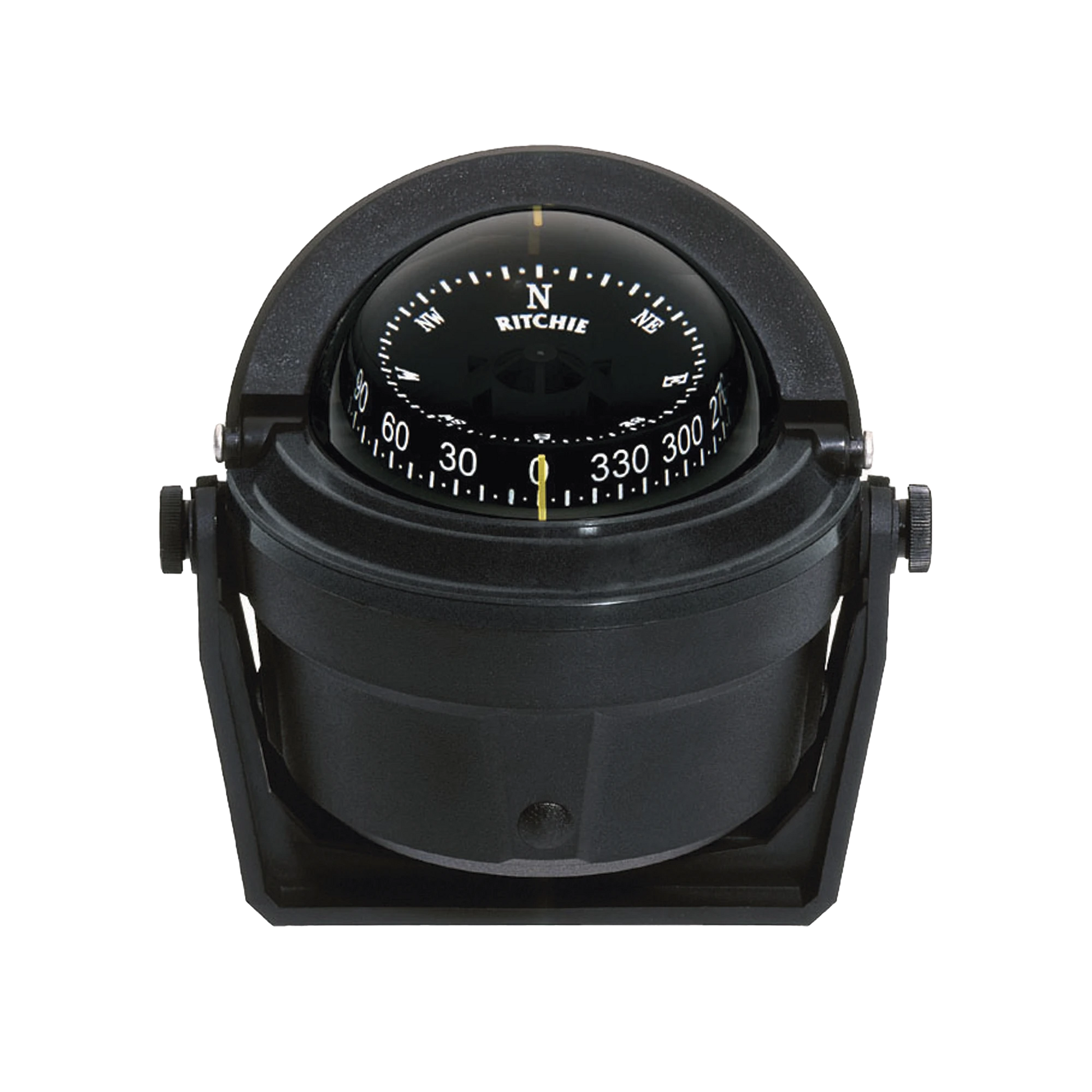 BRÚJULA SERIE VOYAGER EN COLOR NEGRO, CUENTA CON ILUMINACIÓN EXCLUSIVA NITEVU EN COLOR VERDE.-Soluciones Marinas-RITCHIE-Bsai Seguridad & Controles