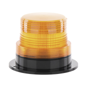 BURBUJA BRILLANTE DE LARGA VIDA ÚTIL, CON 8 LEDS COLOR AMBAR, DOMO AMBAR, 110 VCA-Accesorios-EPCOM INDUSTRIAL SIGNALING-Bsai Seguridad & Controles