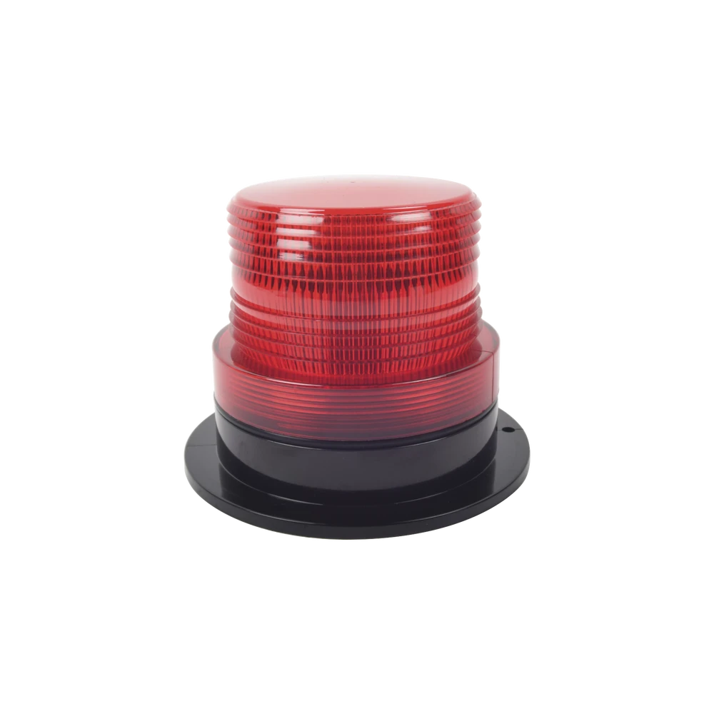 BURBUJA BRILLANTE DE LARGA VIDA ÚTIL, CON 8 LEDS COLOR ROJO, DOMO ROJO-Sirenas-EPCOM INDUSTRIAL SIGNALING-Bsai Seguridad & Controles