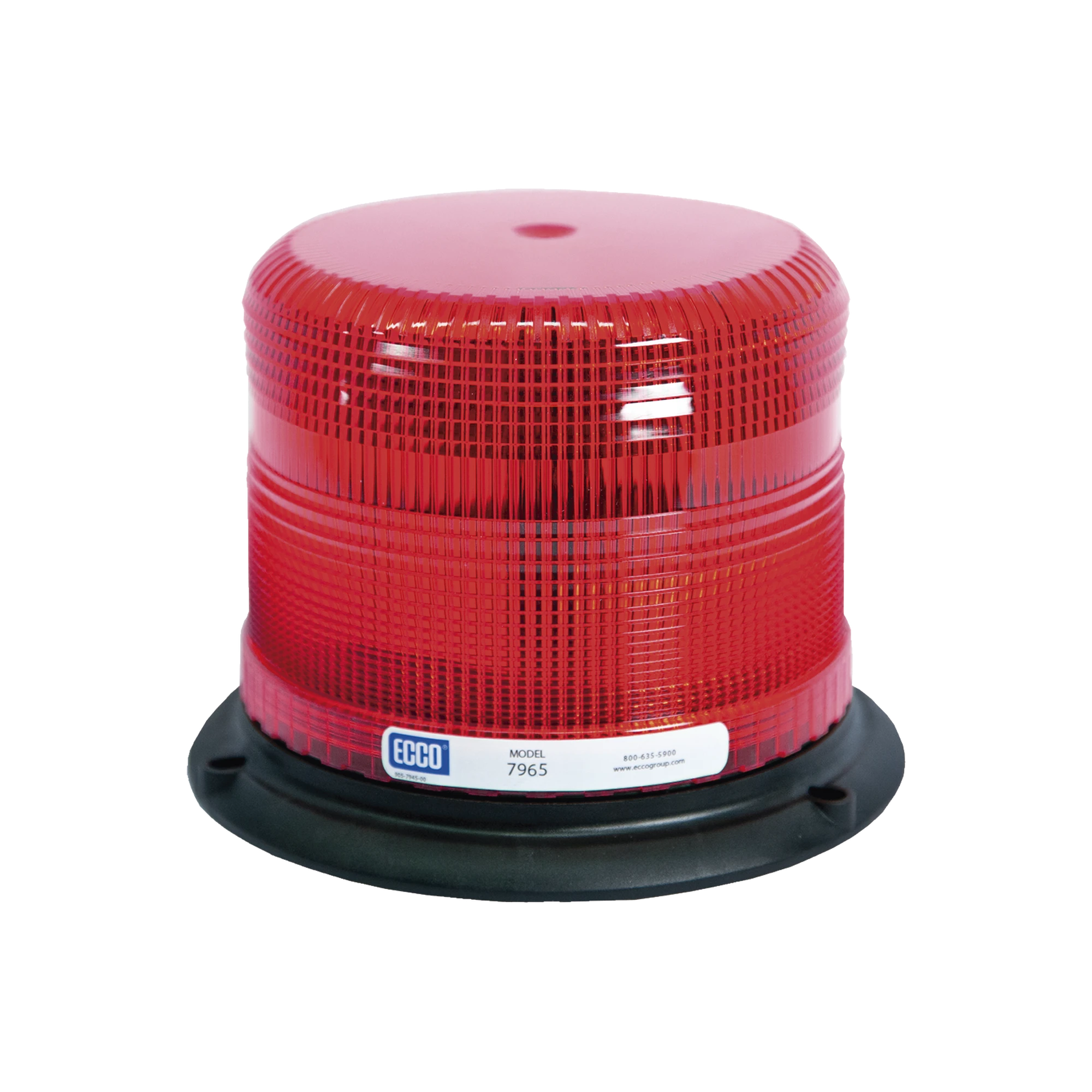 BURBUJA ULTRA CLASE I BRILLANTE SERIE X79 COLOR ROJO-Estrobos/Giratorias-ECCO-Bsai Seguridad & Controles