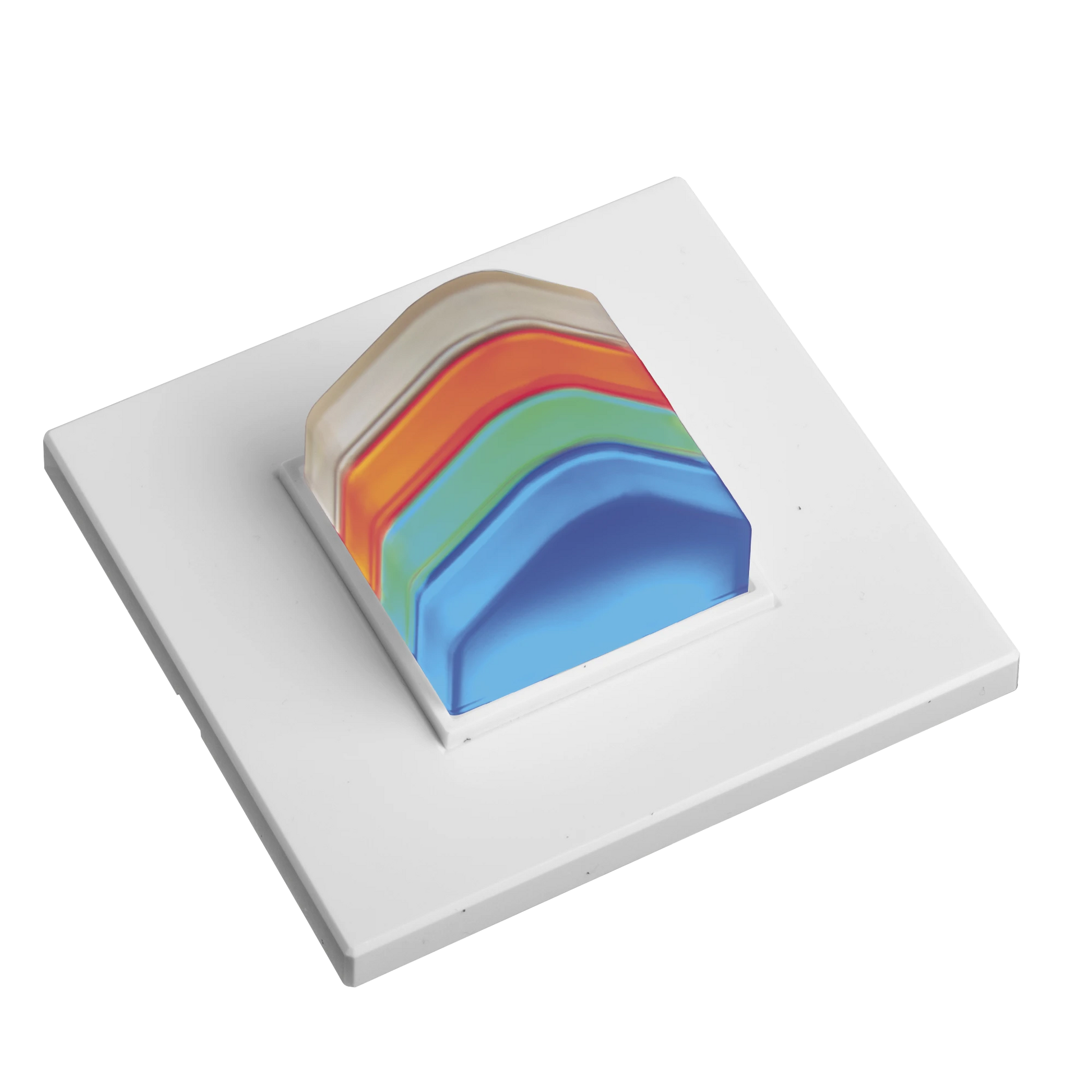 LUZ DE AVISO CUATRI COLOR PARA INDICAR PRESENCIAS O ALARMAS EN HABITACIÓN / BUS RS485 / COMPATIBLE CON NX0019/B, NX1021 Y NX0015-Sistemas de Emergencia-IBERNEX-Bsai Seguridad & Controles