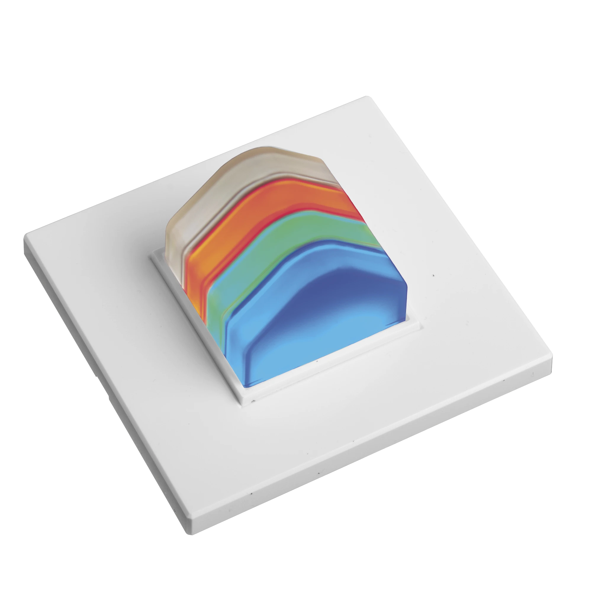 LUZ DE AVISO CUATRI COLOR PARA INDICAR PRESENCIAS O ALARMAS EN HABITACIÓN / BUS RS485 / COMPATIBLE CON NX0019/B, NX1021 Y NX0015-Sistemas de Emergencia-IBERNEX-Bsai Seguridad & Controles