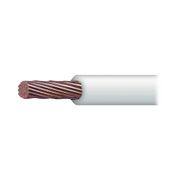 CABLE 16 AWG COLOR BLANCO,CONDUCTOR DE COBRE SUAVE CABLEADO. AISLAMIENTO DE PVC, AUTO-EXTINGUIBLE.BOBINA DE 100 MTS-Cableado-INDIANA-Bsai Seguridad & Controles