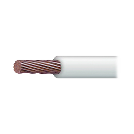 CABLE 16 AWG COLOR BLANCO,CONDUCTOR DE COBRE SUAVE CABLEADO. AISLAMIENTO DE PVC, AUTO-EXTINGUIBLE.BOBINA DE 100 MTS-Cableado-INDIANA-SLY-316-WHT/100-Bsai Seguridad & Controles