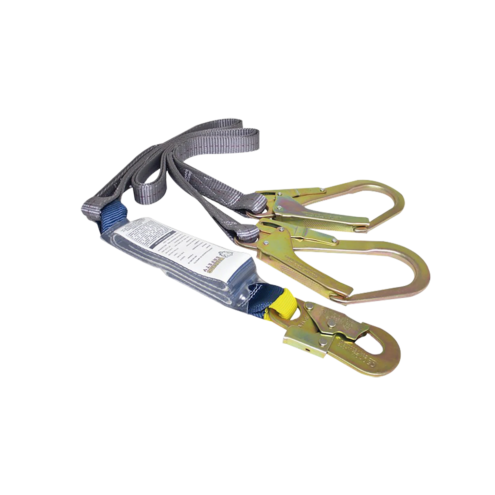 CABLE AMORTIGUADOR DE CAÍDA CON DOBLE GANCHO DE SUJECIÓN. IDEAL PARA ESCALAR TORRES O ESTRUCTURAS.-Herramientas-VARIOS-Bsai Seguridad & Controles