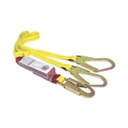 CABLE AMORTIGUADOR DE CAÍDA CON DOBLE GANCHO DE SUJECIÓN. IDEAL PARA ESCALAR TORRES O ESTRUCTURAS.-Herramientas-VARIOS-Bsai Seguridad & Controles