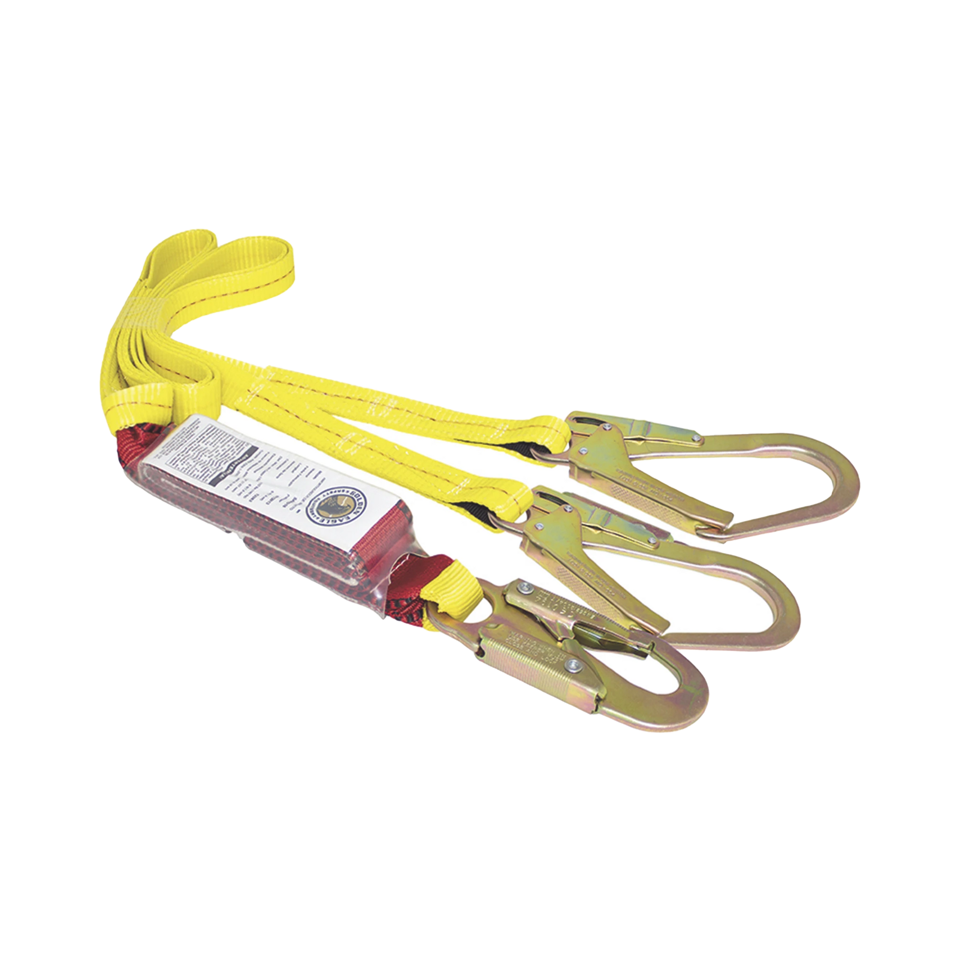 CABLE AMORTIGUADOR DE CAÍDA CON DOBLE GANCHO DE SUJECIÓN. IDEAL PARA ESCALAR TORRES O ESTRUCTURAS.-Herramientas-VARIOS-Bsai Seguridad & Controles