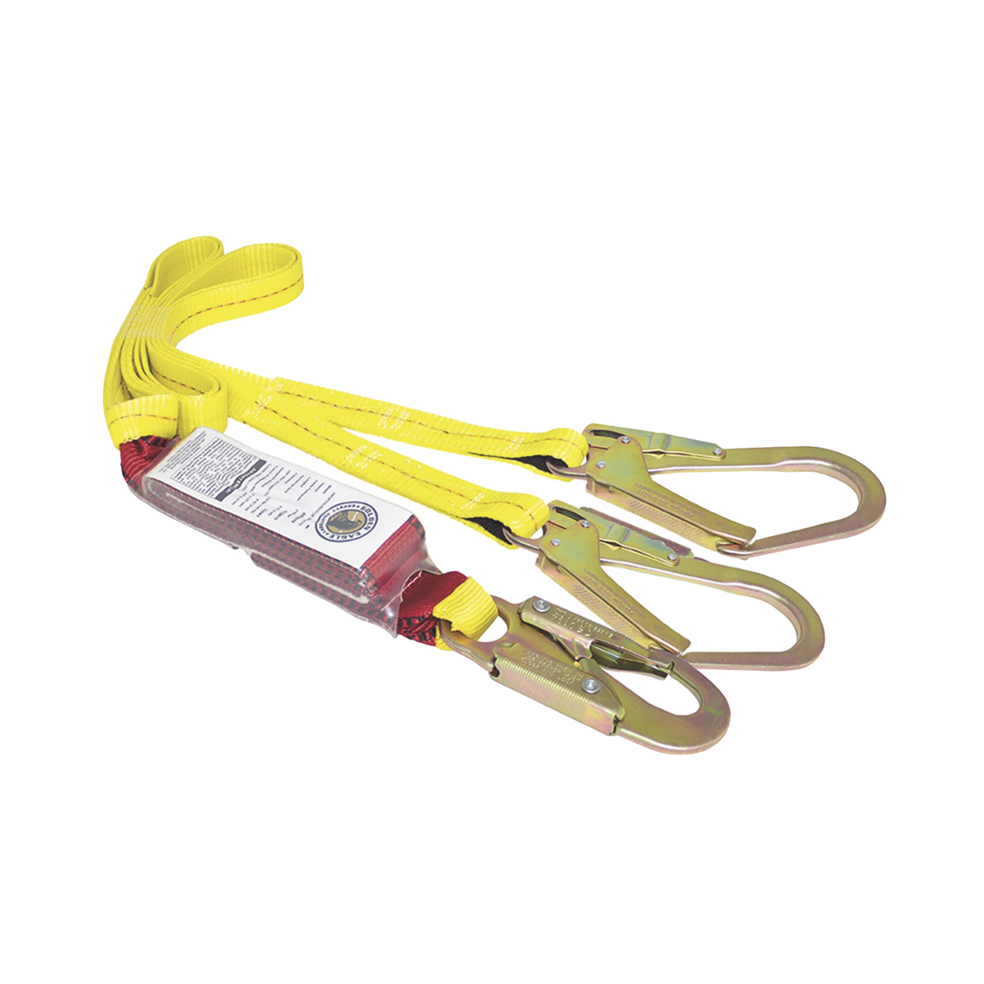 CABLE AMORTIGUADOR DE CAÍDA CON DOBLE GANCHO DE SUJECIÓN. IDEAL PARA ESCALAR TORRES O ESTRUCTURAS.-Herramientas-VARIOS-Bsai Seguridad & Controles