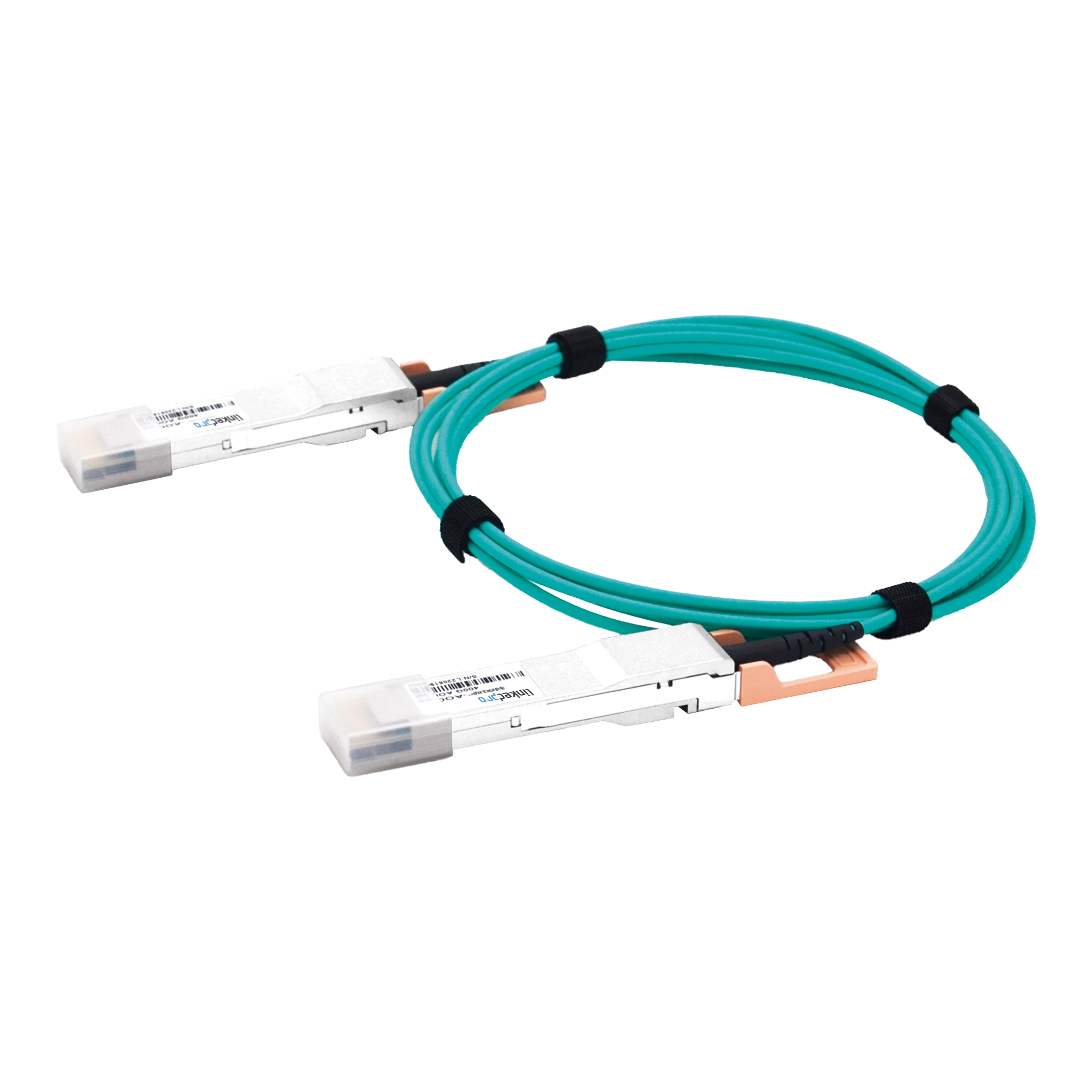 CABLE AOC QSFP-DD DE 400 GBPS A 400 GBPS / CABLE DE FIBRA ÓPTICA ACTIVO / LONGITUD: 2 METROS-Networking-LINKEDPRO-Bsai Seguridad & Controles