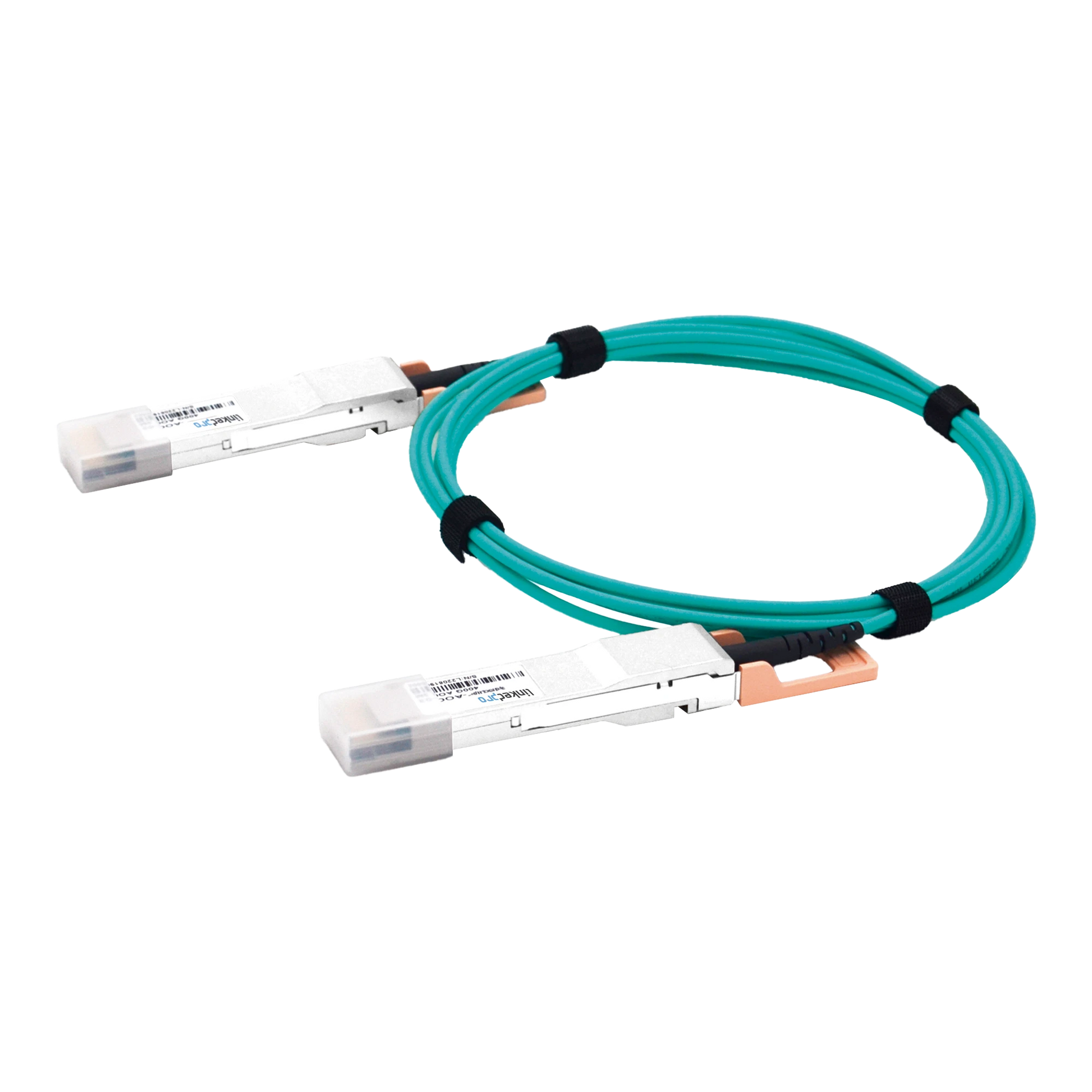 CABLE AOC QSFP-DD DE 400 GBPS A 400 GBPS / CABLE DE FIBRA ÓPTICA ACTIVO / LONGITUD: 3 METROS-Networking-LINKEDPRO-Bsai Seguridad & Controles