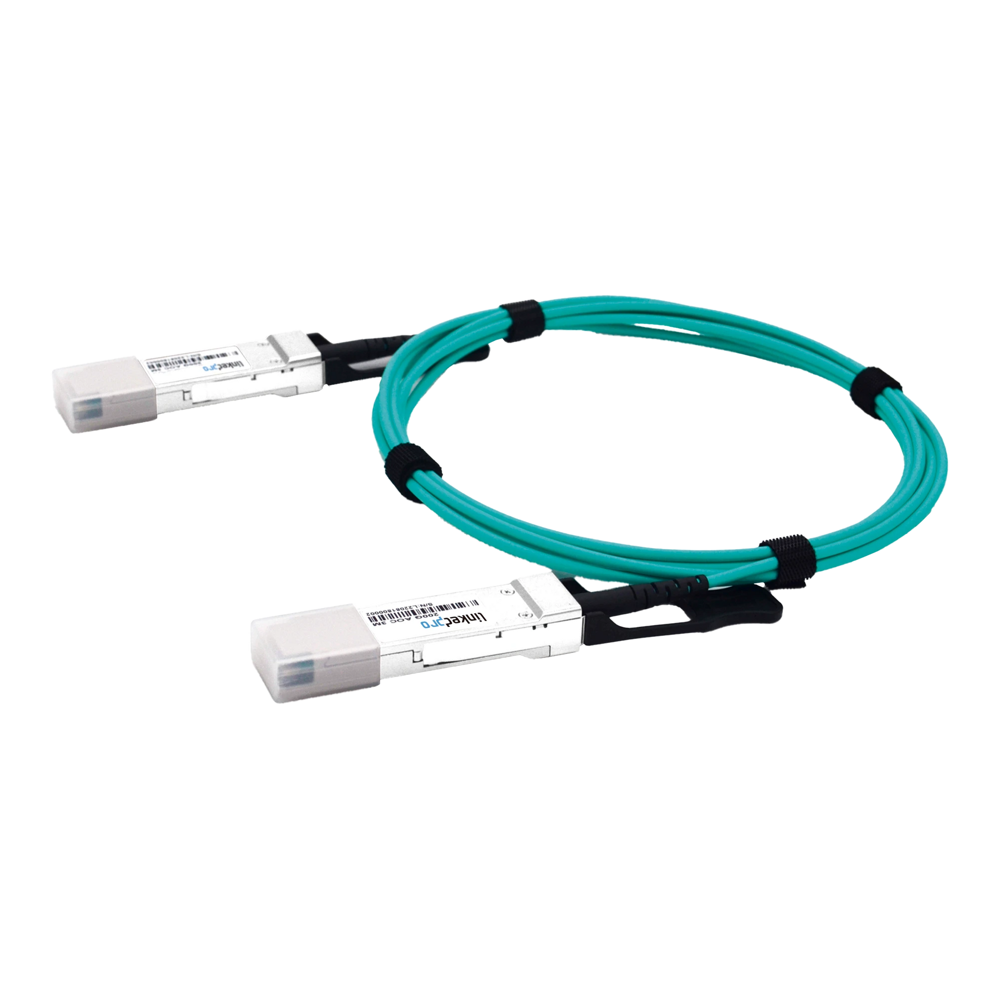 CABLE AOC QSFP56 DE 200 GBPS A 200 GBPS / CABLE DE FIBRA ÓPTICA ACTIVO / LONGITUD: 3 METROS-Networking-LINKEDPRO-LP-AOC-200G-3M-Bsai Seguridad & Controles