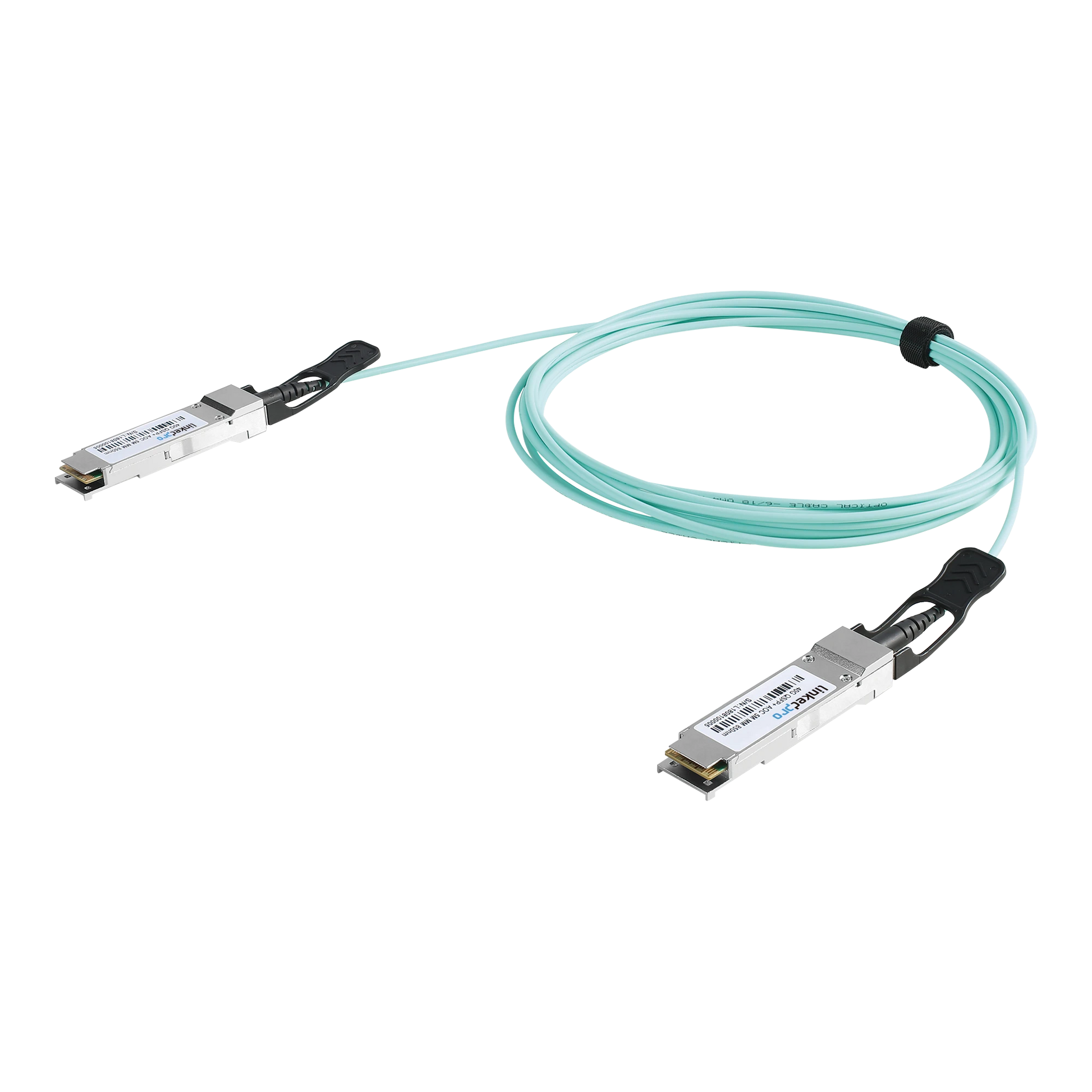 CABLE AOC QSFP+ DE 40 GBPS A 40 GBPS / CABLE DE FIBRA ÓPTICA ACTIVO / LONGITUD: 2 METROS-Networking-LINKEDPRO-Bsai Seguridad & Controles