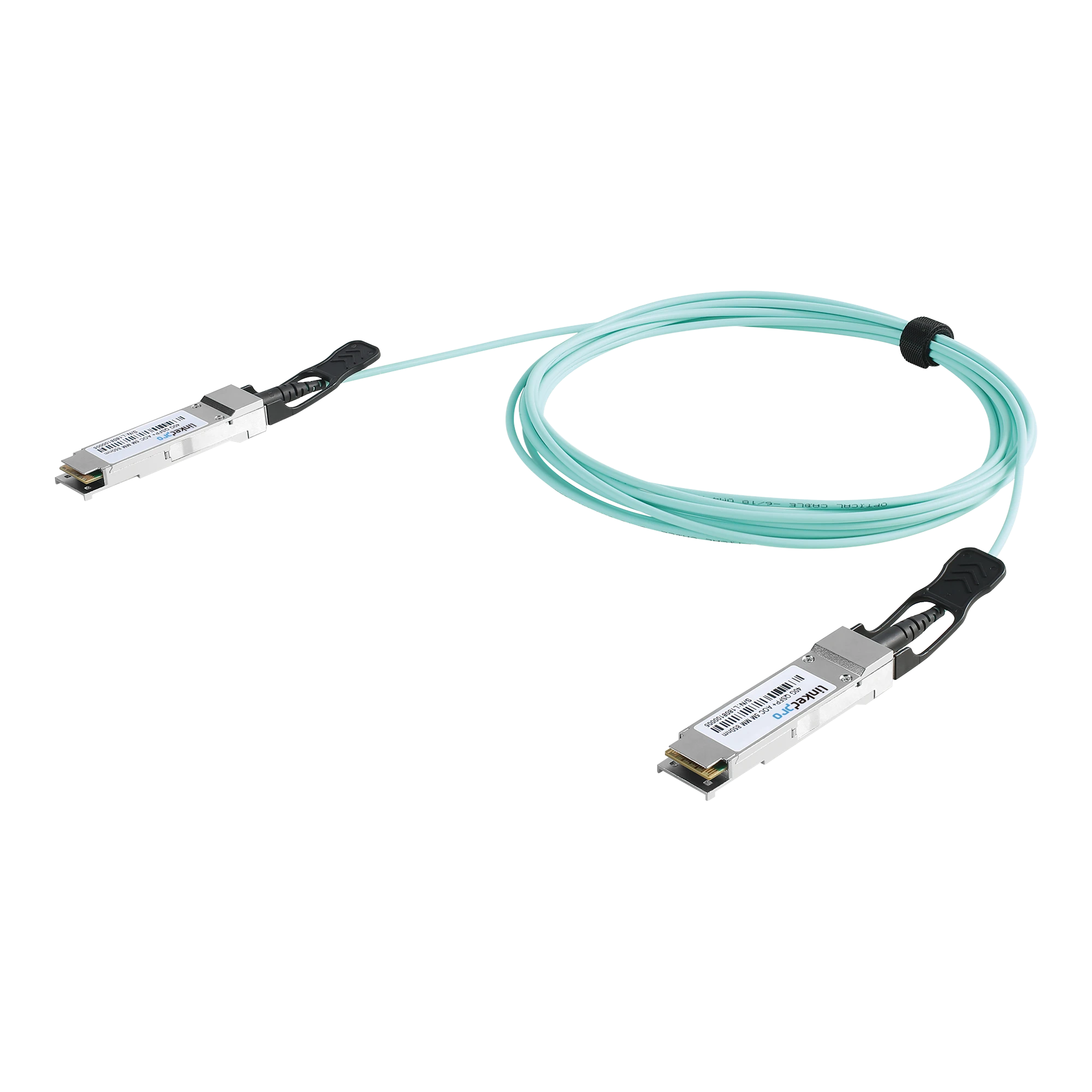 CABLE AOC QSFP+ DE 40 GBPS A 40 GBPS / CABLE DE FIBRA ÓPTICA ACTIVO / LONGITUD: 2 METROS-Networking-LINKEDPRO-Bsai Seguridad & Controles