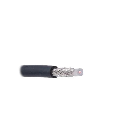 CABLE COAXIAL RG BROADCAST RG58USYS, 20 AWG , BLINDAJE DE MALLA TRENZADA DE COBRE ESTAÑADO ( CUSN ) 96%, AISLANTE DE POLIETILENO SÓLIDO.-Cableado-VIAKON-Bsai Seguridad & Controles