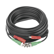 CABLE COAXIAL ( BNC RG59 ) + ALIMENTACIÓN / SIAMÉS / 10 METROS / ALEACIÓN COBRE + ALUMINIO CCA / PARA CÁMARAS 4K / USO INTERIOR Y EXTERIOR-Cables y Conectores-EPCOM POWERLINE-Bsai Seguridad & Controles