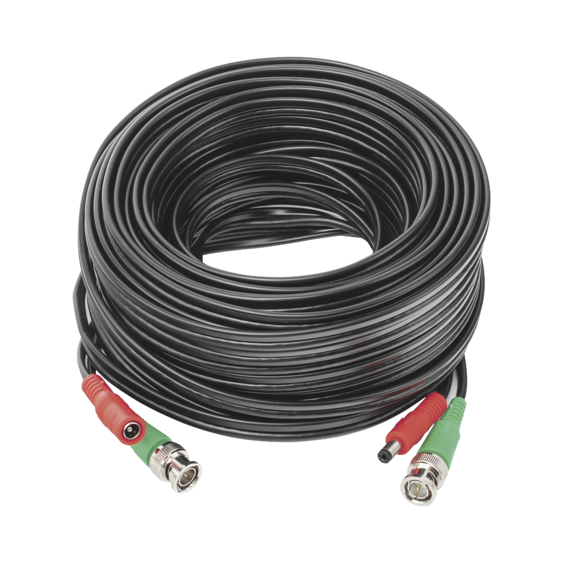 CABLE COAXIAL ( BNC RG59 ) + ALIMENTACIÓN / SIAMÉS / 20 METROS / ALEACIÓN COBRE + ALUMINIO CCA / PARA CÁMARAS 4K / USO INTERIOR Y EXTERIOR-Cables y Conectores-EPCOM POWERLINE-Bsai Seguridad & Controles