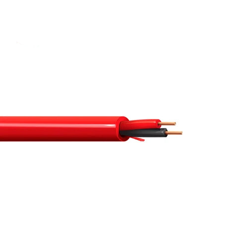 CABLE DE ALAMA CONTRA INCENDIOS BELDEN 5120UL 0021000 / INTERIOR / ROJO / 2 CONDUCTORES / 14 AWG / FORRO PVC / CMR - FPLR / BOBINA / 1,000 METROS 305 METROS-Audio / Control / Intrusi&oacute;n-BELDEN-5120UL 0021000-Bsai Seguridad & Controles