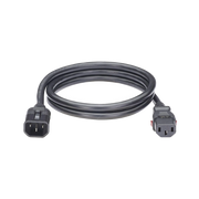 CABLE DE ALIMENTACIÓN ELÉCTRICA CON BLOQUEO DE SEGURIDAD, DE IEC C14 A IEC C13, 1.8 METROS DE LARGO, COLOR NEGRO, PAQUETE DE 10 PIEZAS-Área Eléctrica-PANDUIT-Bsai Seguridad & Controles