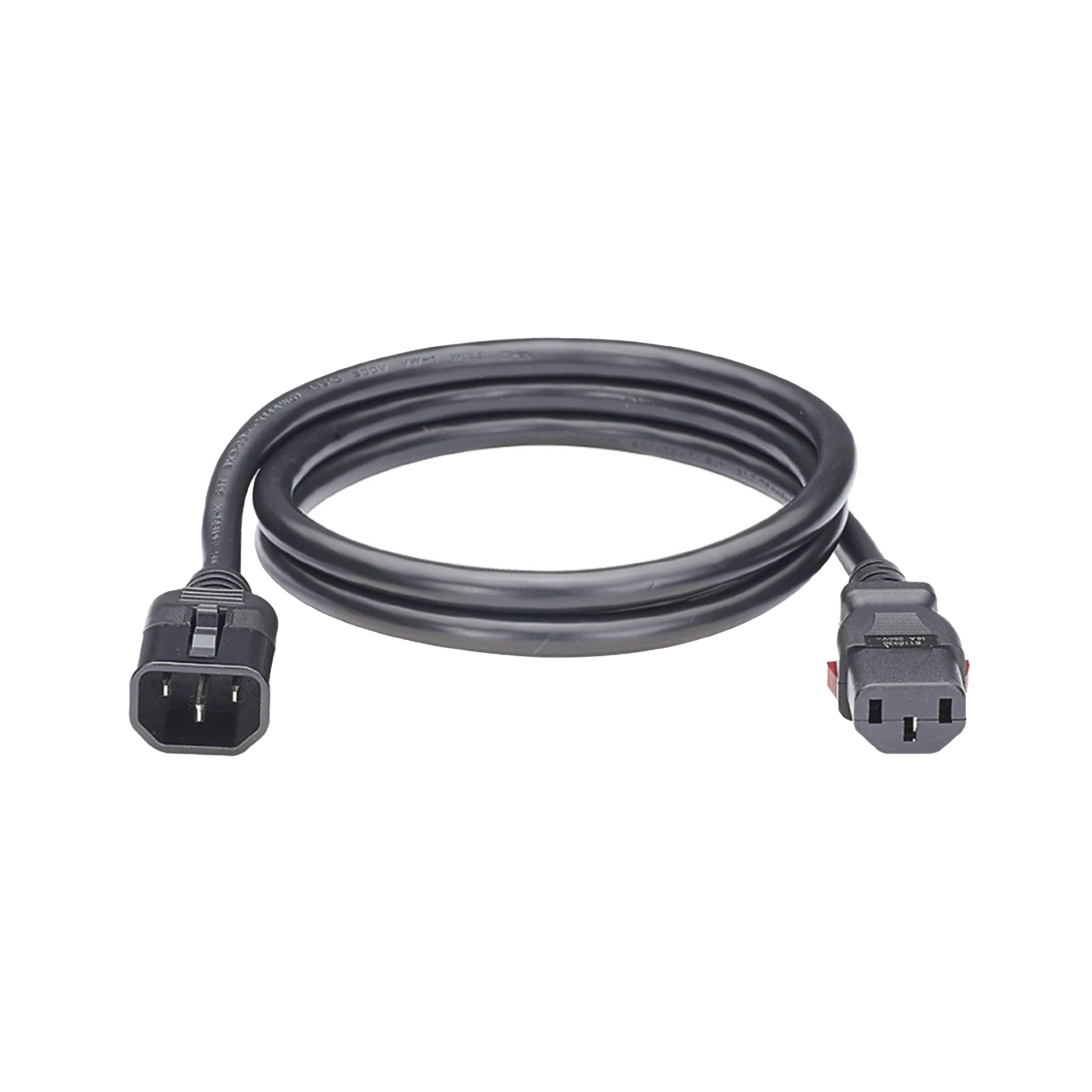 CABLE DE ALIMENTACIÓN ELÉCTRICA CON BLOQUEO DE SEGURIDAD, DE IEC C14 A IEC C13, 1.8 METROS DE LARGO, COLOR NEGRO, PAQUETE DE 10 PIEZAS-Área Eléctrica-PANDUIT-Bsai Seguridad & Controles