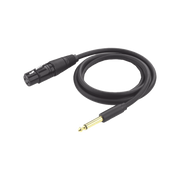 CABLE DE ALTA CALIDAD PARA MICRÓFONO CANON HEMBRA A 6.2MM MACHO, 5 METROS, NEGRO-Megafonia y Audioevacuacion-UGREEN-Bsai Seguridad & Controles