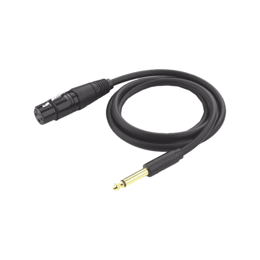 CABLE DE ALTA CALIDAD PARA MICRÓFONO CANON HEMBRA A 6.2MM MACHO, 5 METROS, NEGRO-Megafonia y Audioevacuacion-UGREEN-20721-Bsai Seguridad & Controles