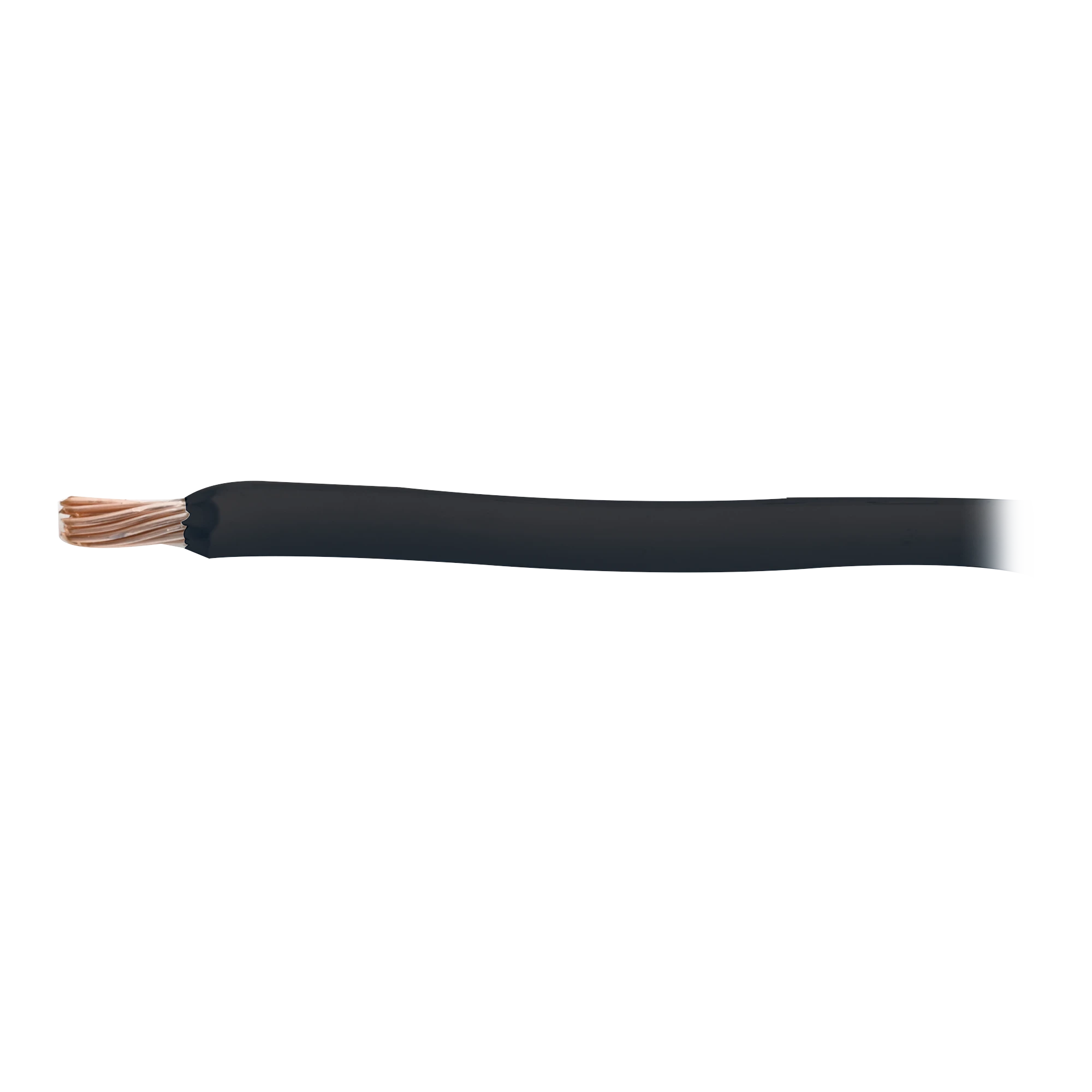 CABLE DE COBRE RECUBIERTO THW-LS CALIBRE 2 AWG 19 HILOS COLOR NEGRO (100 METROS)-Accesorios para Instalacion Tierra Fisica y Pararrayos-INDIANA-Bsai Seguridad & Controles