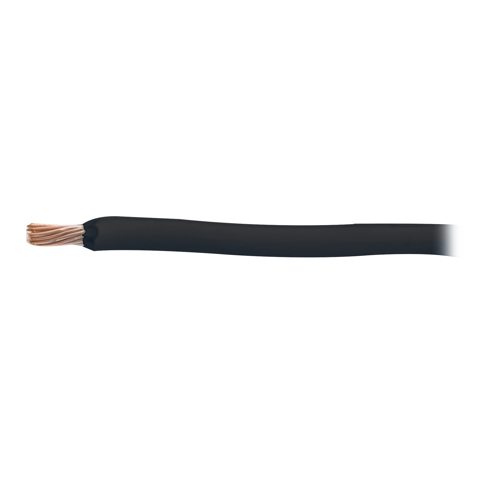 CABLE DE COBRE RECUBIERTO THW-LS CALIBRE 4 AWG 19 HILOS COLOR NEGRO (100 METROS)-Accesorios para Instalacion Tierra Fisica y Pararrayos-INDIANA-Bsai Seguridad & Controles